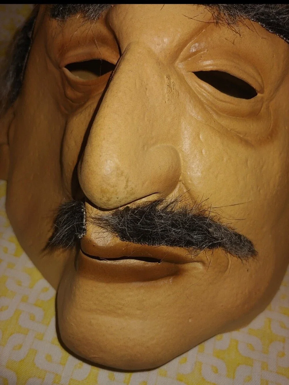 Vintage Y2k Old Man Halloween Creepy Cosplay Mask Costume